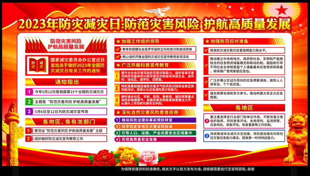 2023年防災(zāi)減災(zāi)日