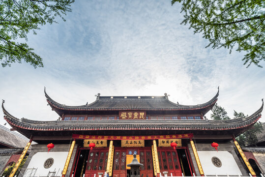 南京栖霞寺的毗卢宝殿
