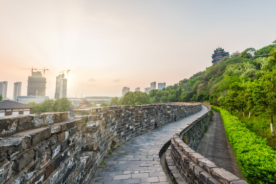 中国江苏南京的阅江楼景区