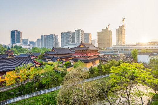 中国江苏南京静海寺古建筑