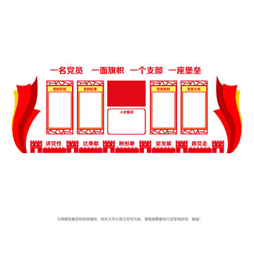 入黨誓詞宣傳墻