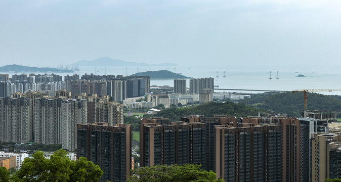 深圳宝安区沿江景观