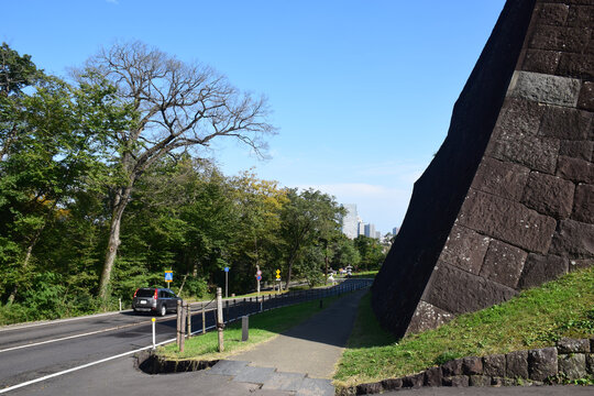 日本仙台城市风光