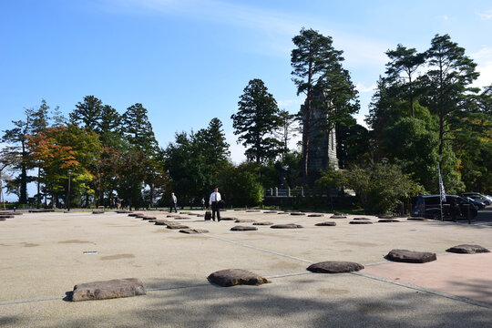 日本仙台城市风光