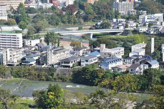 日本仙台城市风光