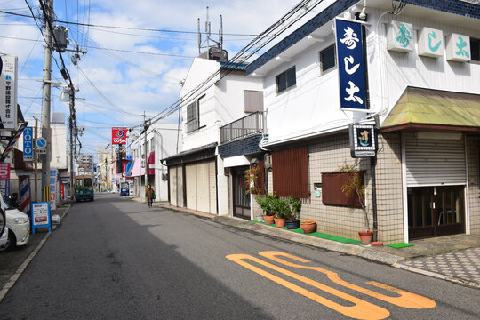 日本街道建筑