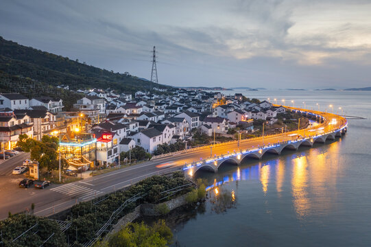 岱心湾夜色