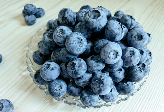 一盘蓝莓