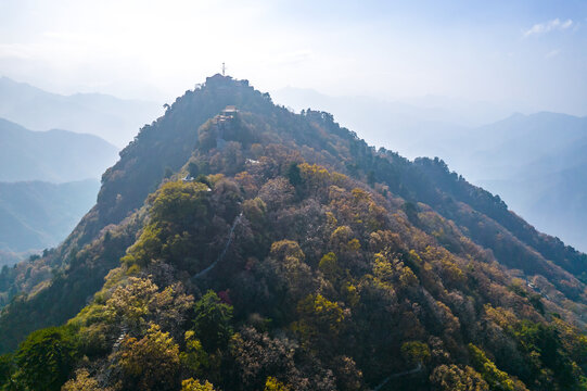 秦岭秋景