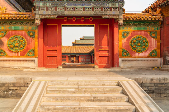 北京故宫建筑风景