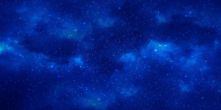 藍(lán)色星空星云