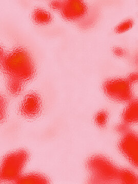 红色背景纹理科技微生物细胞
