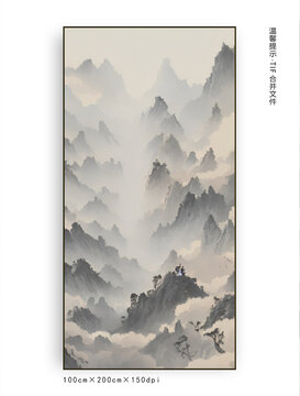 新中式山水