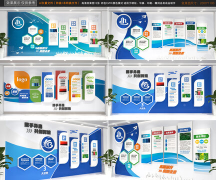 全套企業(yè)文化墻