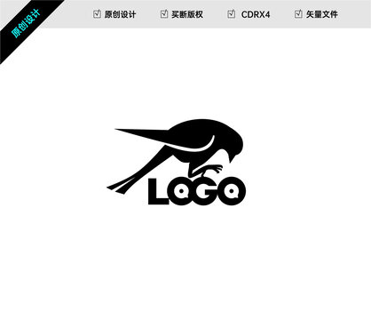 鸟LOGO动物类logo