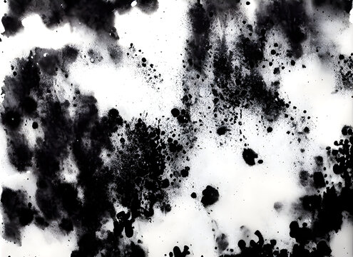 水墨暈染紋理