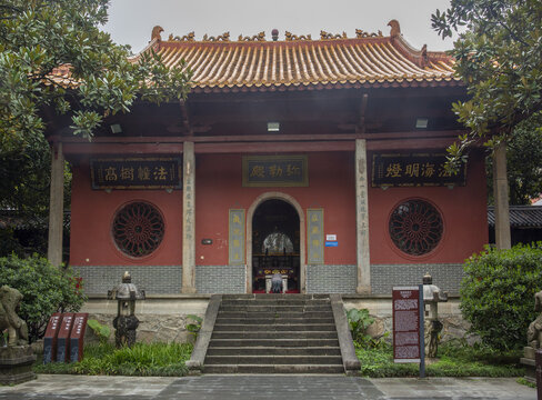 岳麓山古麓山寺