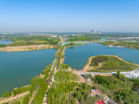 济南鹊山龙湖湿地