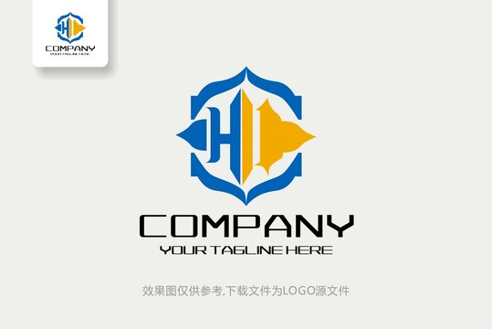 HC休闲娱乐英文logo