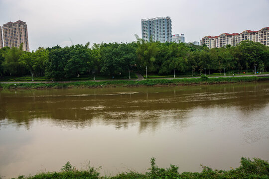 钦江水流