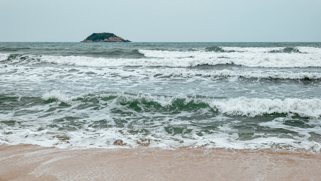 惠州双月湾海面