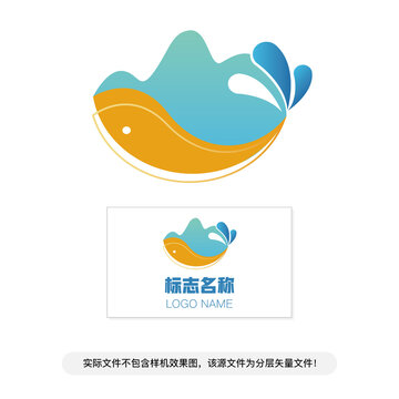 鱼logo海鲜log