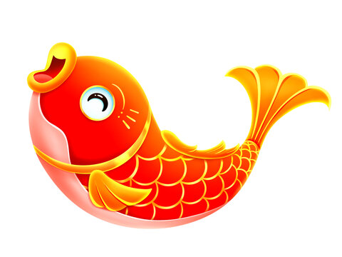 傳統(tǒng)年畫錦鯉魚