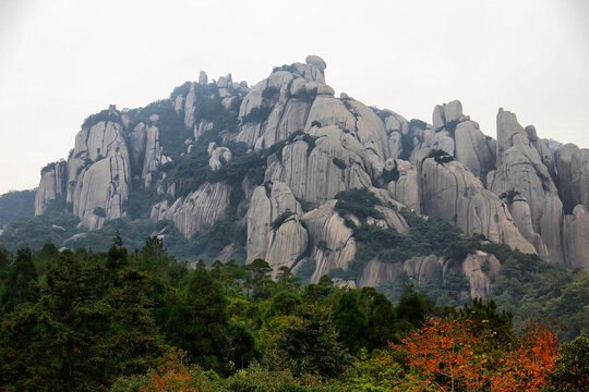 宁德太姥山怪石