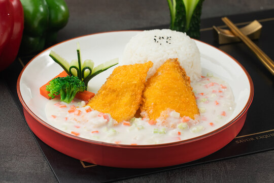 炸豬扒飯