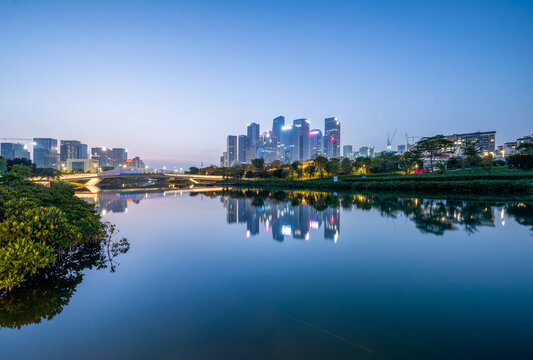 深圳前海夜景