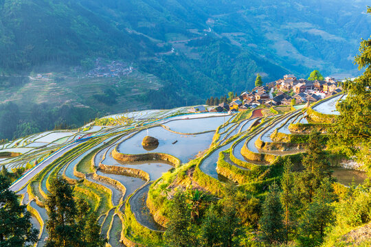 从江加榜梯田