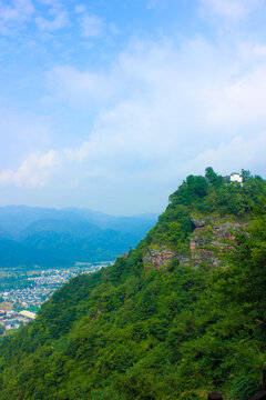 齐云山山顶风光