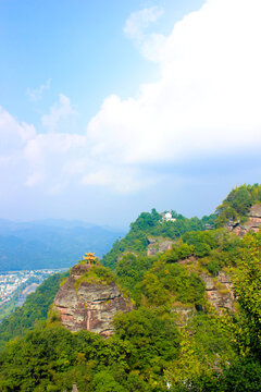 齐云山山顶风光