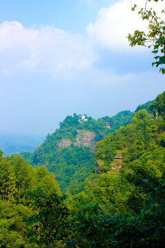 齐云山山顶风光