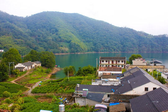 黄山太平湖曙光村