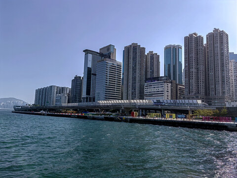 香港海岸建筑
