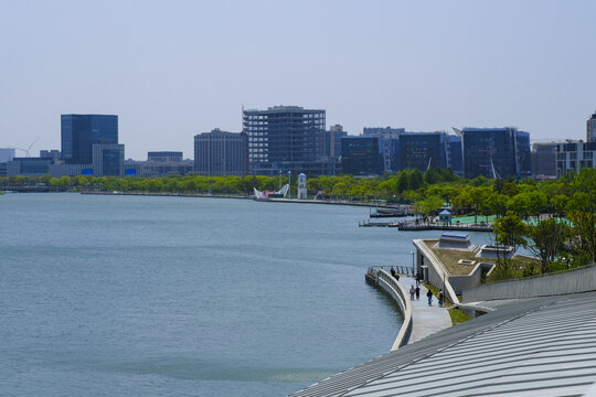 滴水湖风光