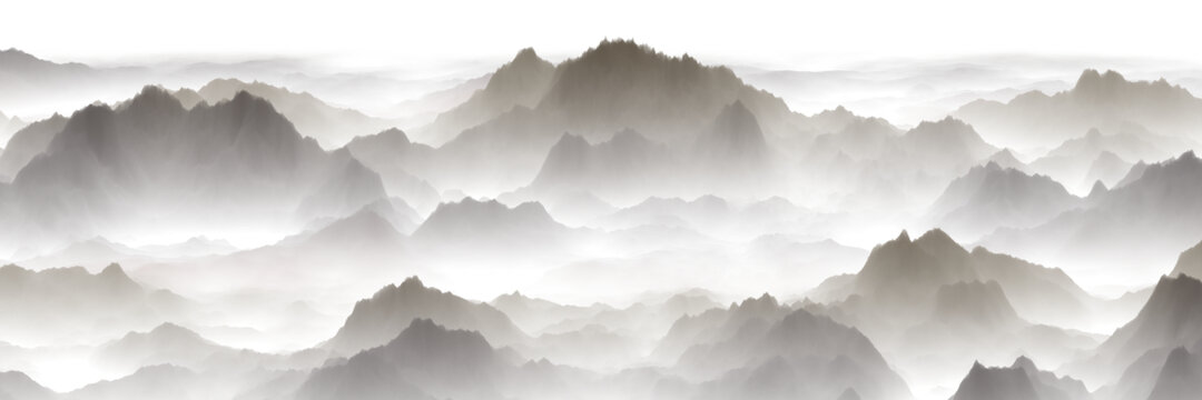 水墨山水畫