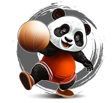 篮球熊猫
