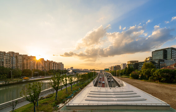 城市快速路隧道