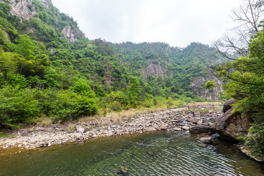 石桅岩景区山水风光