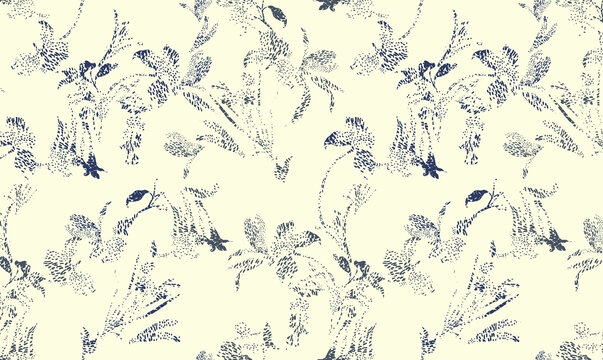 米底藏青泥點(diǎn)花