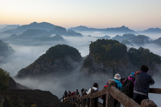 福建武夷山云海