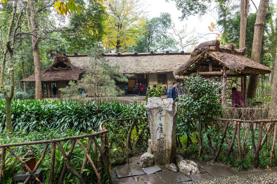 杜甫草堂茅屋故居