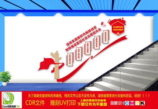 新時代楓橋經(jīng)驗樓梯間文化墻