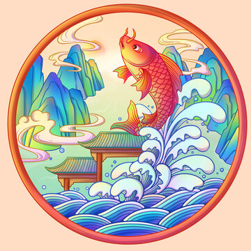 魚躍龍門