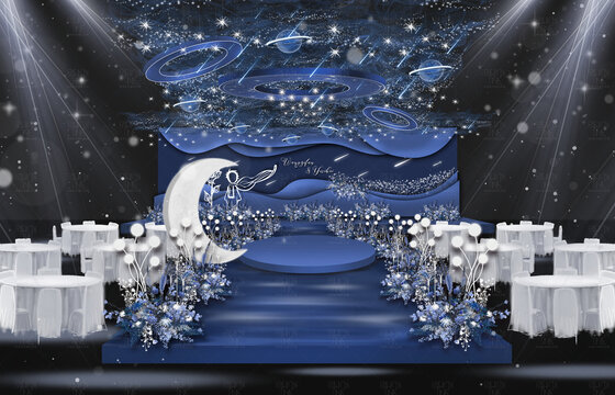 星空婚禮效果圖