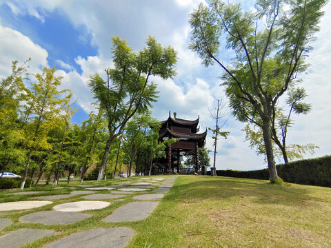 太平街道狮子堡观景台