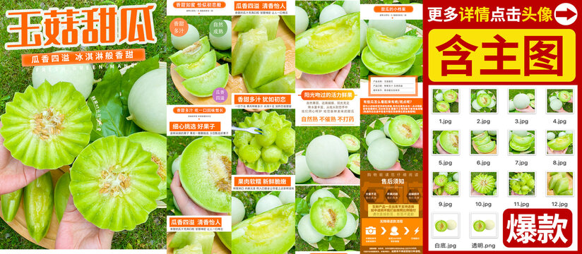 玉菇甜瓜詳情