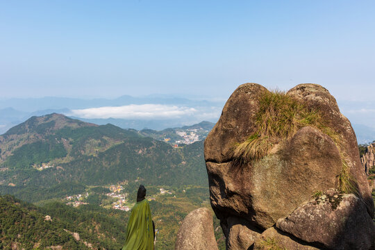 安徽九华山风景区风光